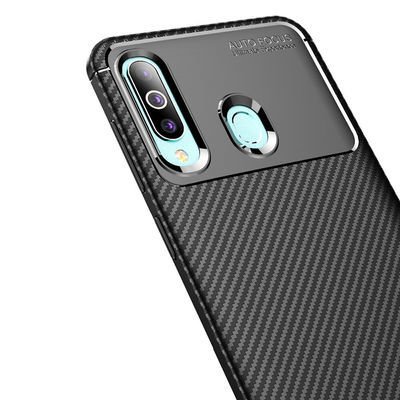 Galaxy A20S Kılıf Patinda Negro Silikon Kapak