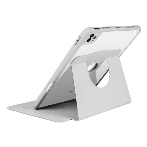 Apple iPad Air 10.9 2022 (5.Nesil) Kılıf Patinda Termik Kalem Bölmeli Dönebilen Standlı Kılıf