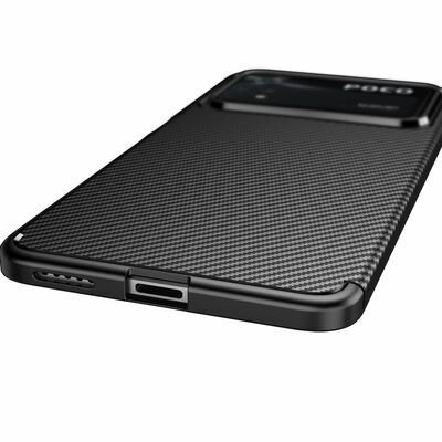 Xiaomi Poco X4 Pro 5G Kılıf Patinda Negro Silikon Kapak
