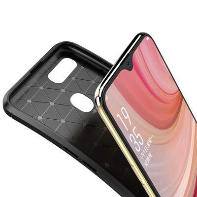 Oppo A5S Kılıf Patinda Negro Silikon Kapak
