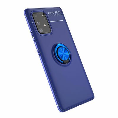 Galaxy A91 (S10 Lite) Kılıf Patinda Ravel Silikon Kapak