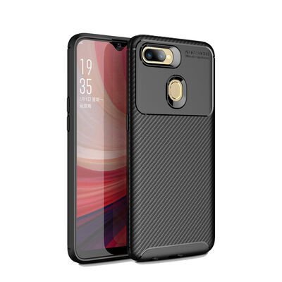 Oppo A5S Kılıf Patinda Negro Silikon Kapak