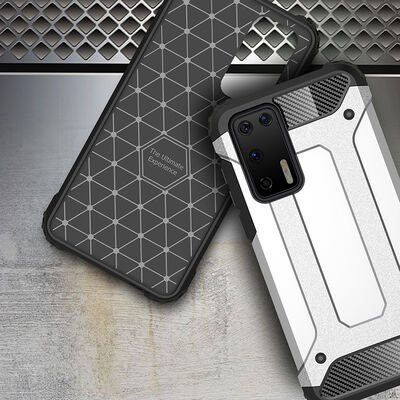 Huawei P40 Kılıf Patinda Crash Silikon Kapak