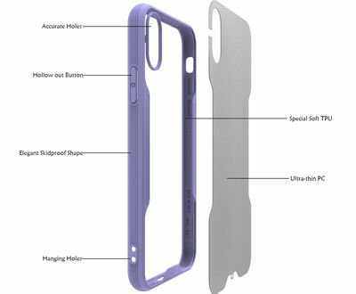 Apple iPhone X Kılıf Patinda Parfe Kapak