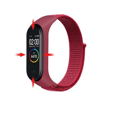 Xiaomi Mi Band 6 Patinda KRD-03 Hasır Kordon