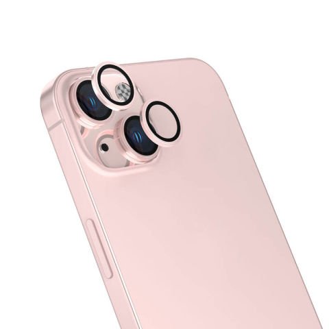 Apple iPhone 15 Patinda CL-15 Parmak İzi Bırakmayan Anti-Reflective Kamera Lens Koruyucu