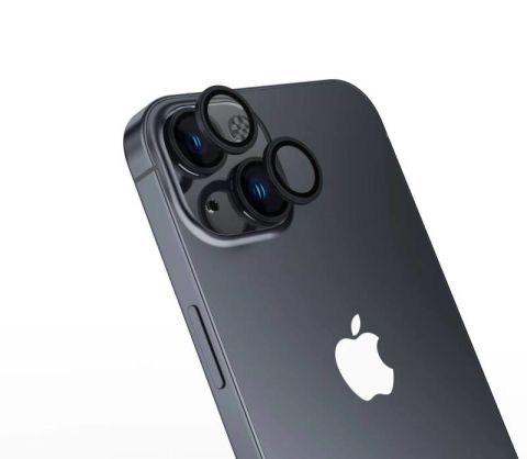 Apple iPhone 15 Patinda CL-15 Parmak İzi Bırakmayan Anti-Reflective Kamera Lens Koruyucu