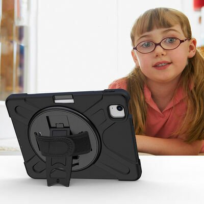 Apple iPad Air 10.9 2022 (5.Nesil) Patinda Defender Tablet Silikon