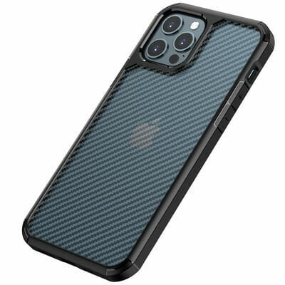 Apple iPhone 12 Pro Max Kılıf Patinda İnoks Kapak