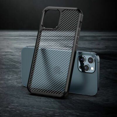 Apple iPhone 12 Pro Max Kılıf Patinda İnoks Kapak