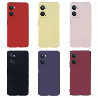 Oppo A76 Kılıf Patinda Premier Silikon Kapak