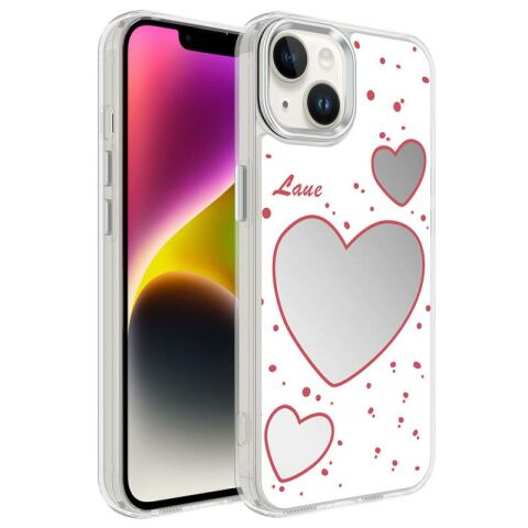 Apple iPhone 14 Kılıf Airbagli Parlak Tasarımlı Patinda Mimbo Kapak