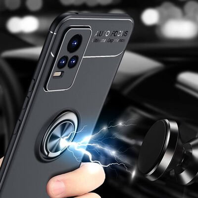 Vivo V21E Kılıf Patinda Ravel Silikon Kapak