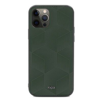 Apple iPhone 12 Pro Kılıf Kajsa Splendid Serisi 3D Cube Kapak