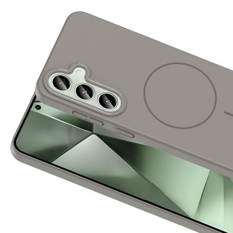 Galaxy S24 Plus Kılıf Magsafe Şarj Özellikli Patinda Ruby Sert Kapak
