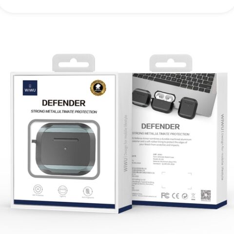 Apple Airpods Pro Kılıf Wiwu JD-102 Defender Anti Shock Koruyucu Kılıf