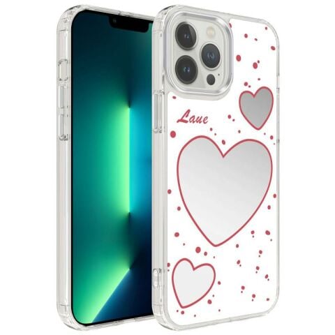 Apple iPhone 13 Pro Max Kılıf Airbagli Parlak Tasarımlı Patinda Mimbo Kapak