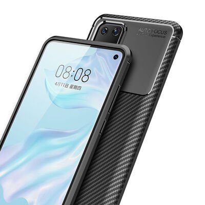 Huawei P40 Kılıf Patinda Negro Silikon Kapak