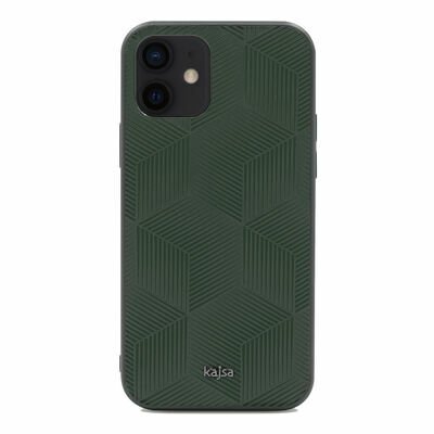 Apple iPhone 12 Kılıf Kajsa Splendid Serisi 3D Cube Kapak