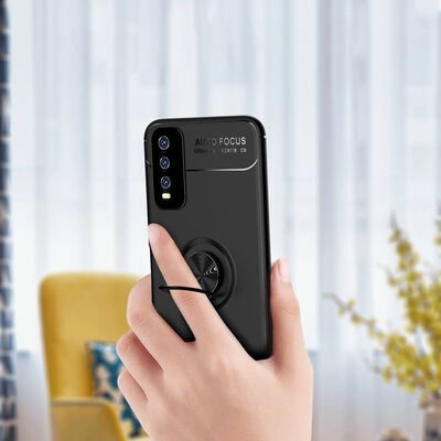 Vivo Y20 Kılıf Patinda Ravel Silikon Kapak