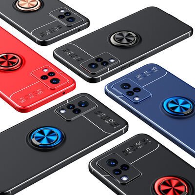 Vivo V21 Kılıf Patinda Ravel Silikon Kapak