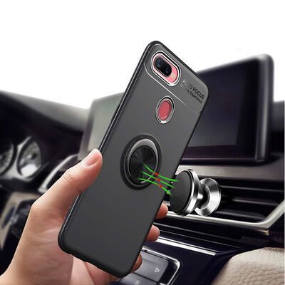 Oppo A7X Kılıf Patinda Ravel Silikon Kapak