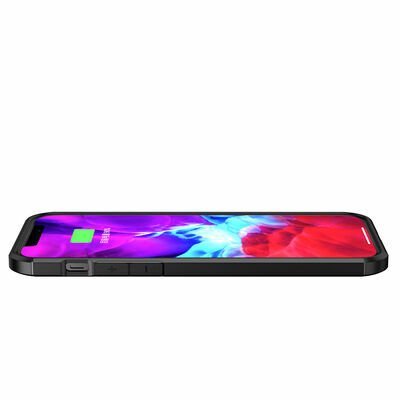 Apple iPhone 12 Mini Kılıf Patinda İnoks Kapak