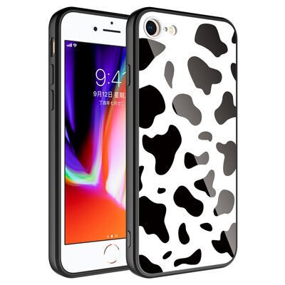Apple iPhone 7 Kılıf Kamera Korumalı Desenli Sert Silikon Patinda Epoksi Kapak