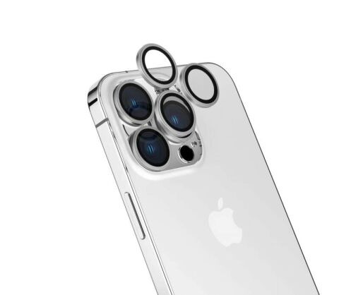 Apple iPhone 15 Pro Max Patinda CL-15 Parmak İzi Bırakmayan Anti-Reflective Kamera Lens Koruyucu