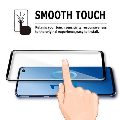 Galaxy S10E Patinda Kenarları Kırılmaya Dayanıklı Cam Ekran Koruyucu