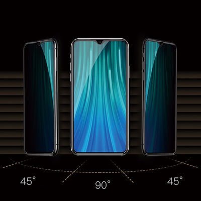 Xiaomi Redmi 9A Patinda New 5D Privacy Temperli Ekran Koruyucu