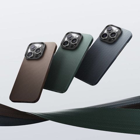 Apple iPhone 16 Pro Kılıf Magsafe Şarj Özellikli ArmorTint Serisi ArmorAir Kevlar Kapak