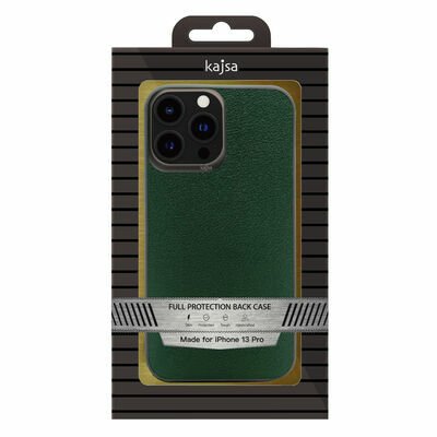 Apple iPhone 13 Kılıf ?Kajsa Luxe Collection Hakiki Deri Kapak
