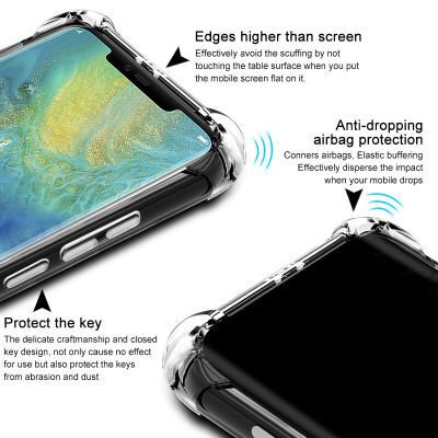 Huawei Mate 20 Pro Kılıf Patinda Nitro Anti Shock Silikon