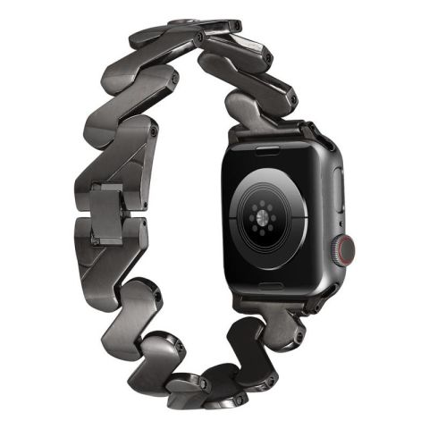 Apple Watch 7 45mm Kordon KRD-80 Metal Strap Kayış