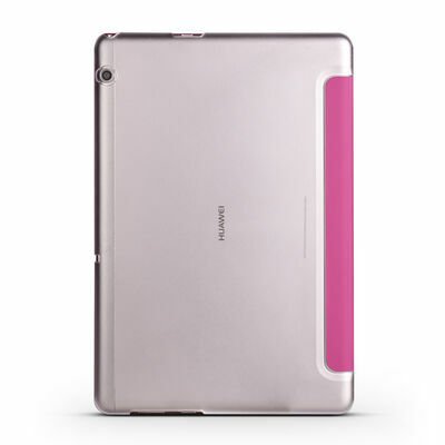 Huawei T5 10 inc Patinda Smart Cover Standlı 1-1 Kılıf
