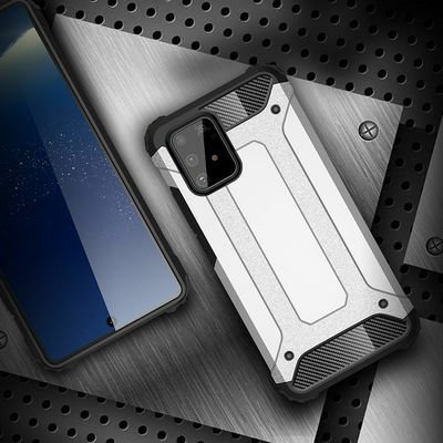 Galaxy A91 (S10 Lite) Kılıf Patinda Crash Silikon Kapak
