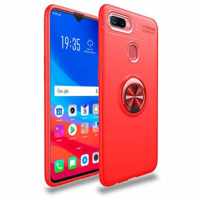 Oppo A12 Kılıf Patinda Ravel Silikon Kapak