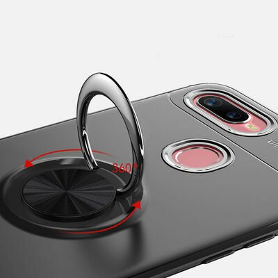 Oppo A12 Kılıf Patinda Ravel Silikon Kapak