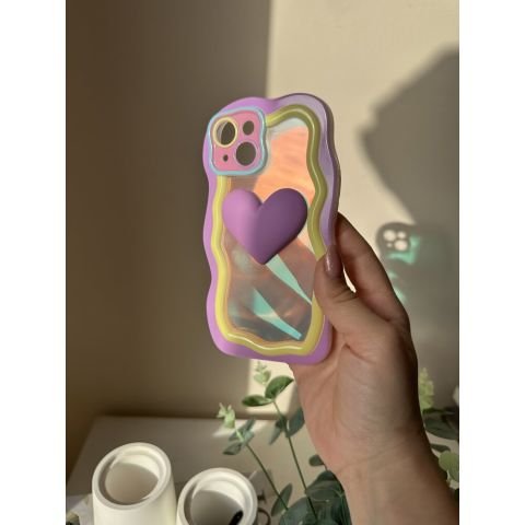 Kalpli Hologramlı Telefon Kılıfı