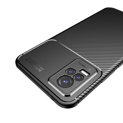 Vivo V21E Kılıf Patinda Negro Silikon Kapak