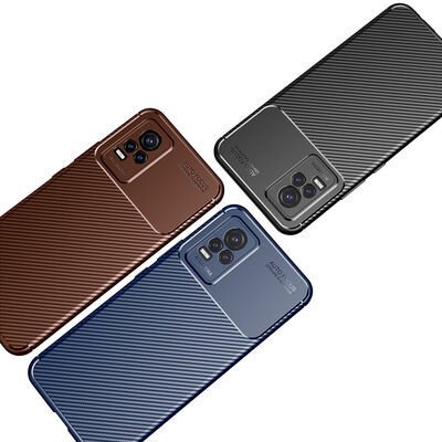 Vivo V21E Kılıf Patinda Negro Silikon Kapak