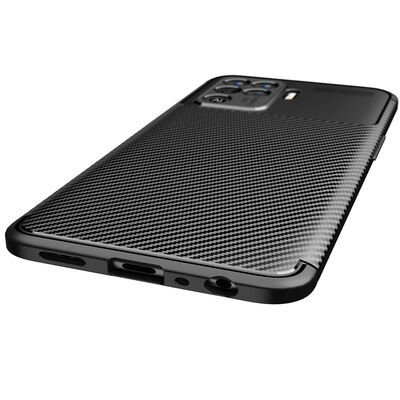Oppo Reno 5 Lite Kılıf Patinda Negro Silikon Kapak