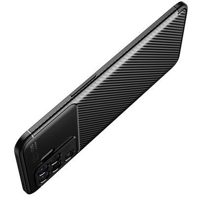 Oppo Reno 5 Lite Kılıf Patinda Negro Silikon Kapak