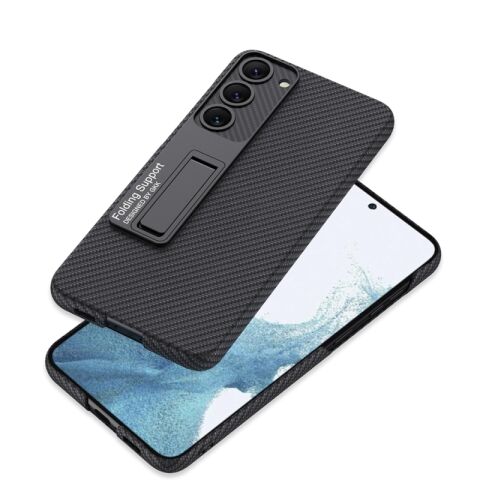 Galaxy S23 Kılıf Patinda Kıpta Standlı Kapak