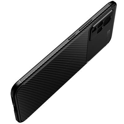 Vivo V21 Kılıf Patinda Negro Silikon Kapak