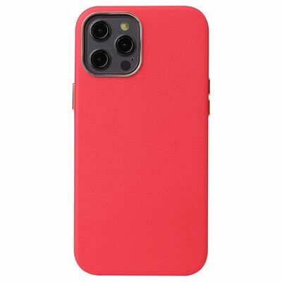 Apple iPhone 12 Pro Max Kılıf Patinda Leathersafe Wireless Kapak