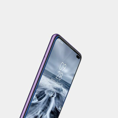Xiaomi Redmi K30 Patinda Kenarları Kırılmaya Dayanıklı Cam Ekran Koruyucu