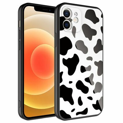 Apple iPhone 11 Kılıf Kamera Korumalı Desenli Sert Silikon Patinda Epoksi Kapak