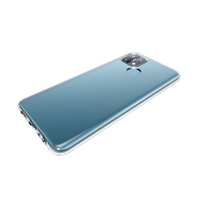 Oppo A15S Kılıf Patinda Süper Silikon Kapak